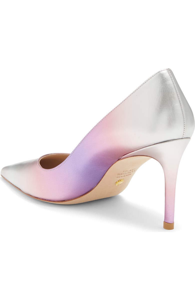 Stuart Weitzman Stuart 85mm Pump, Alternate, color, Lilac Multi