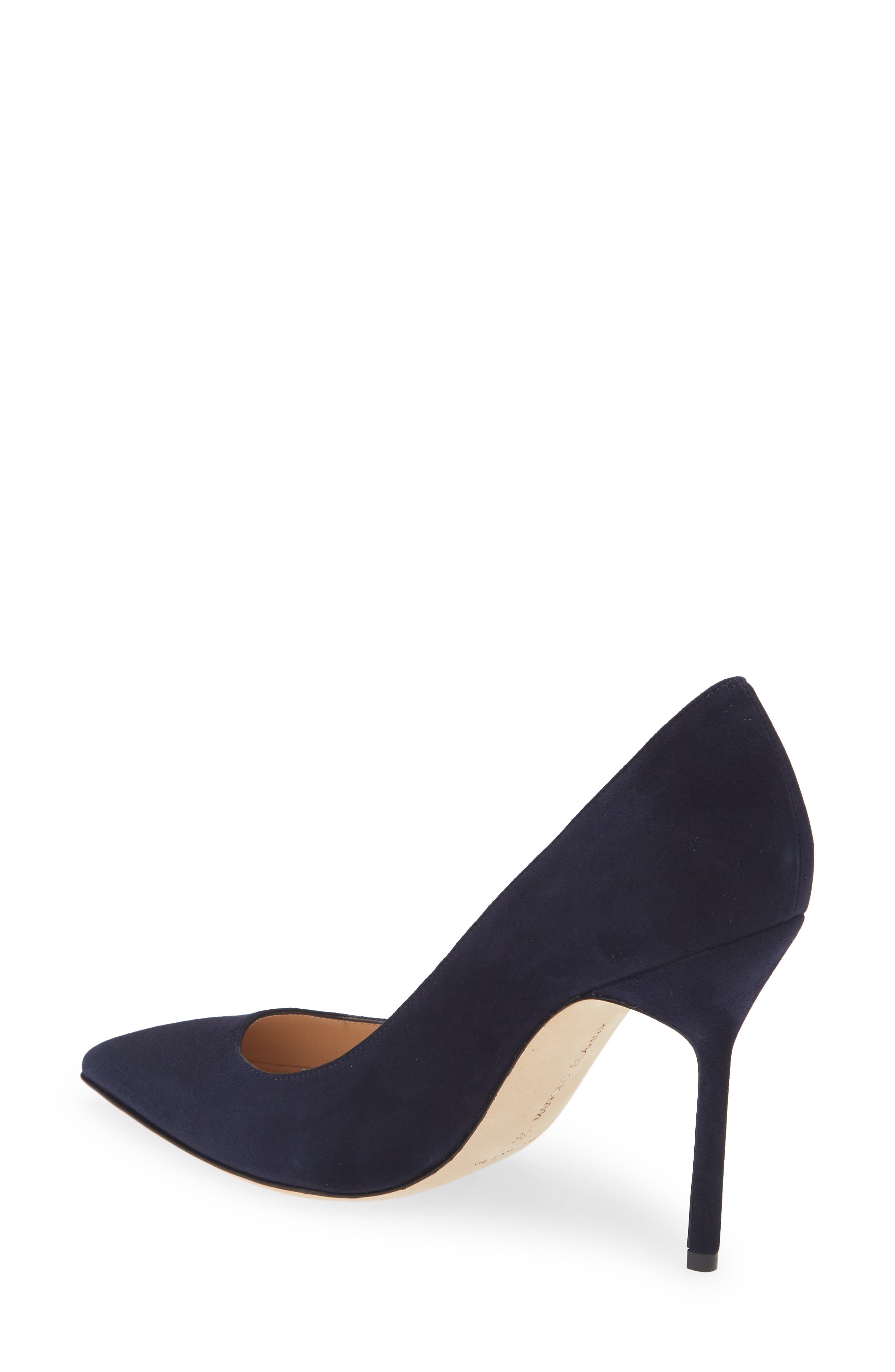 Manolo Blahnik BB Pointed Toe Pump, Alternate, color, 