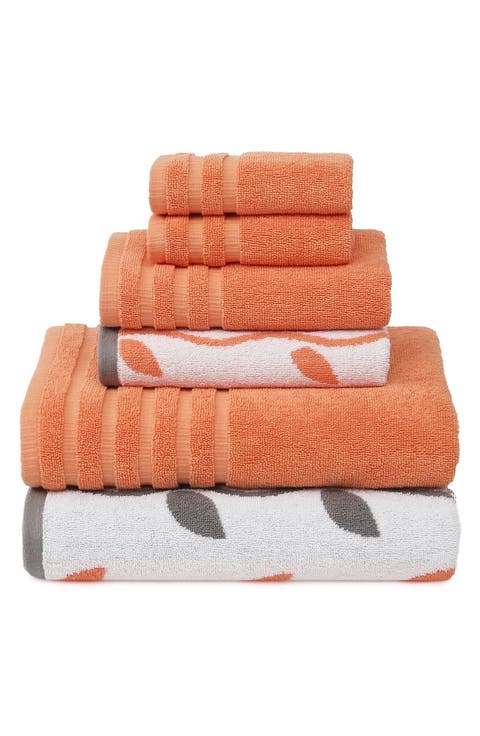 Yard Dyed 6-Piece Towel Set