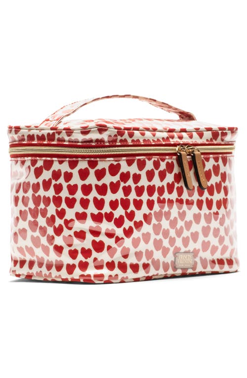 Frances Valentine Cosmetics Train Case In Multi