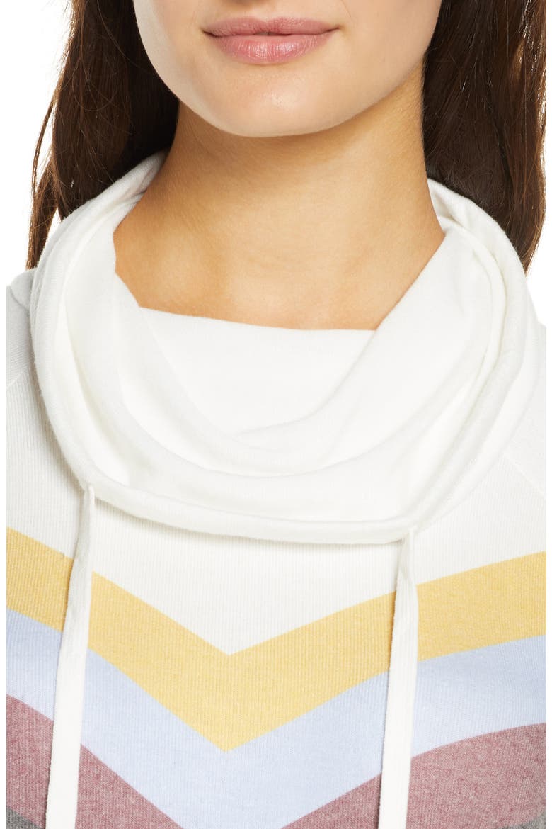 Peachy Lounge Hoodie, Alternate, color, IVORY