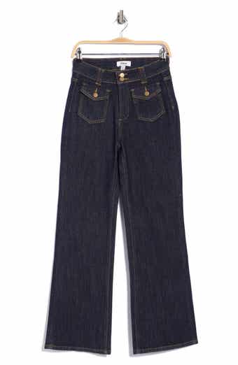 Patch Pocket Bootcut Jeans