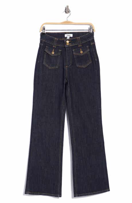Patch Pocket Bootcut Jeans