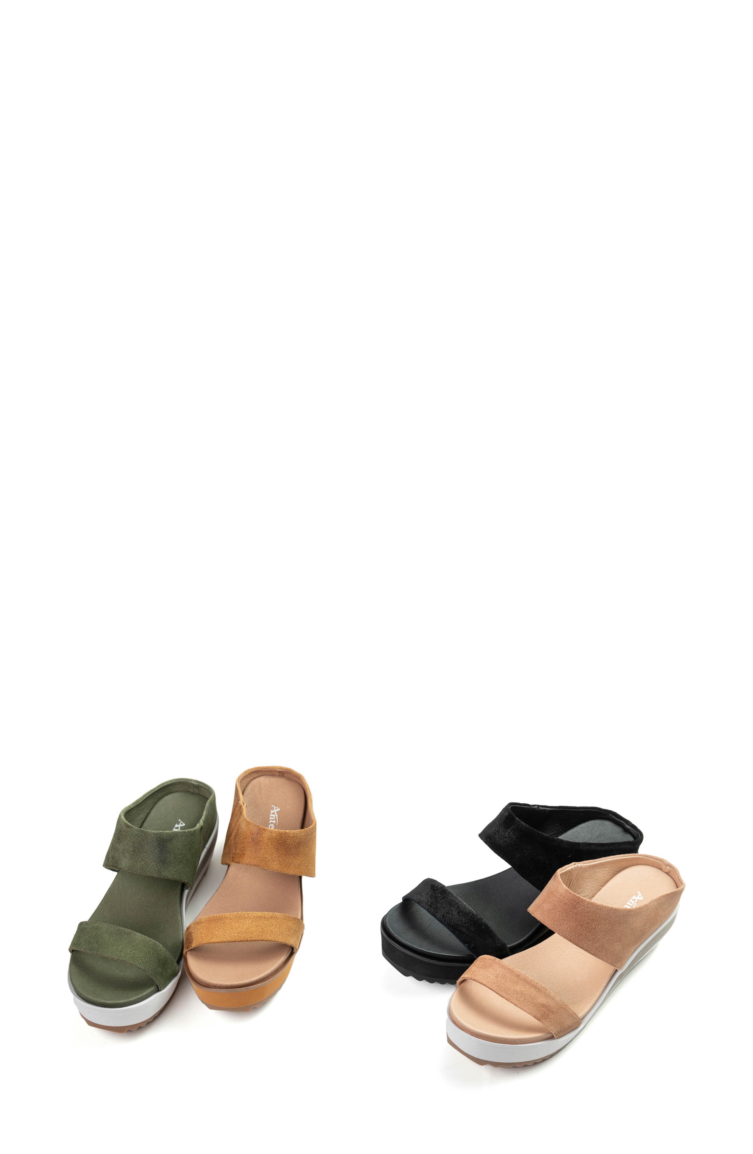 ANTELOPE Cascade Platform Wedge Sandal, Alternate, color, Emerald