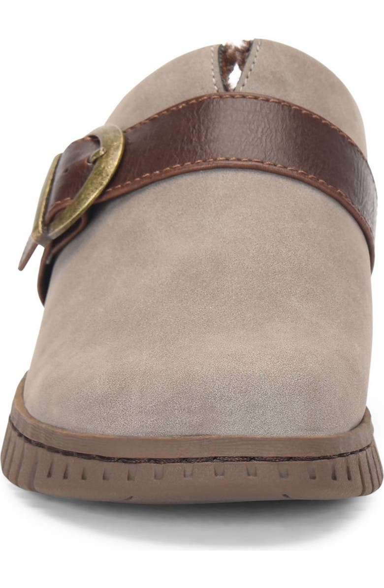 EUROSOFT Cailey Buckled Faux Shearling Lined Mule, Alternate, color,