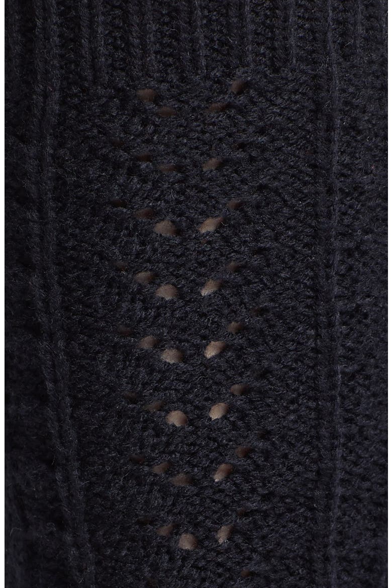 'Ribbon' Leg Warmers, Alternate, color, BLACK