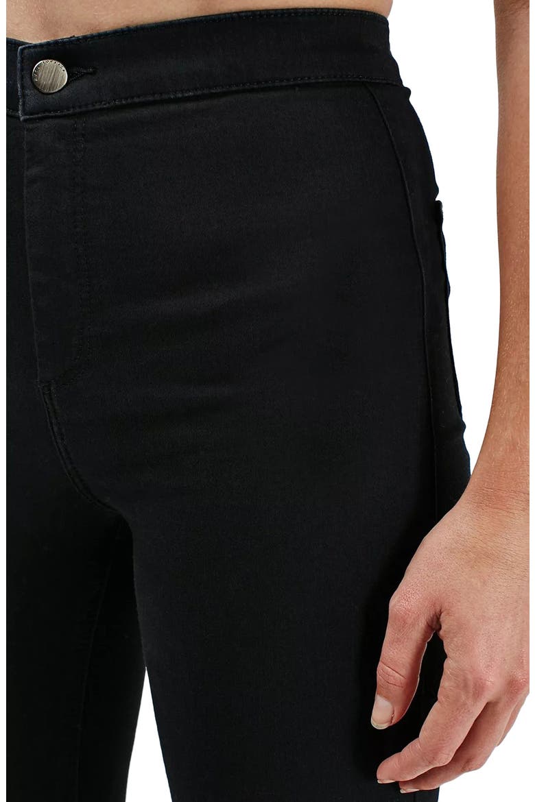 Joni High Waist Jeans, Alternate, color, BLACK