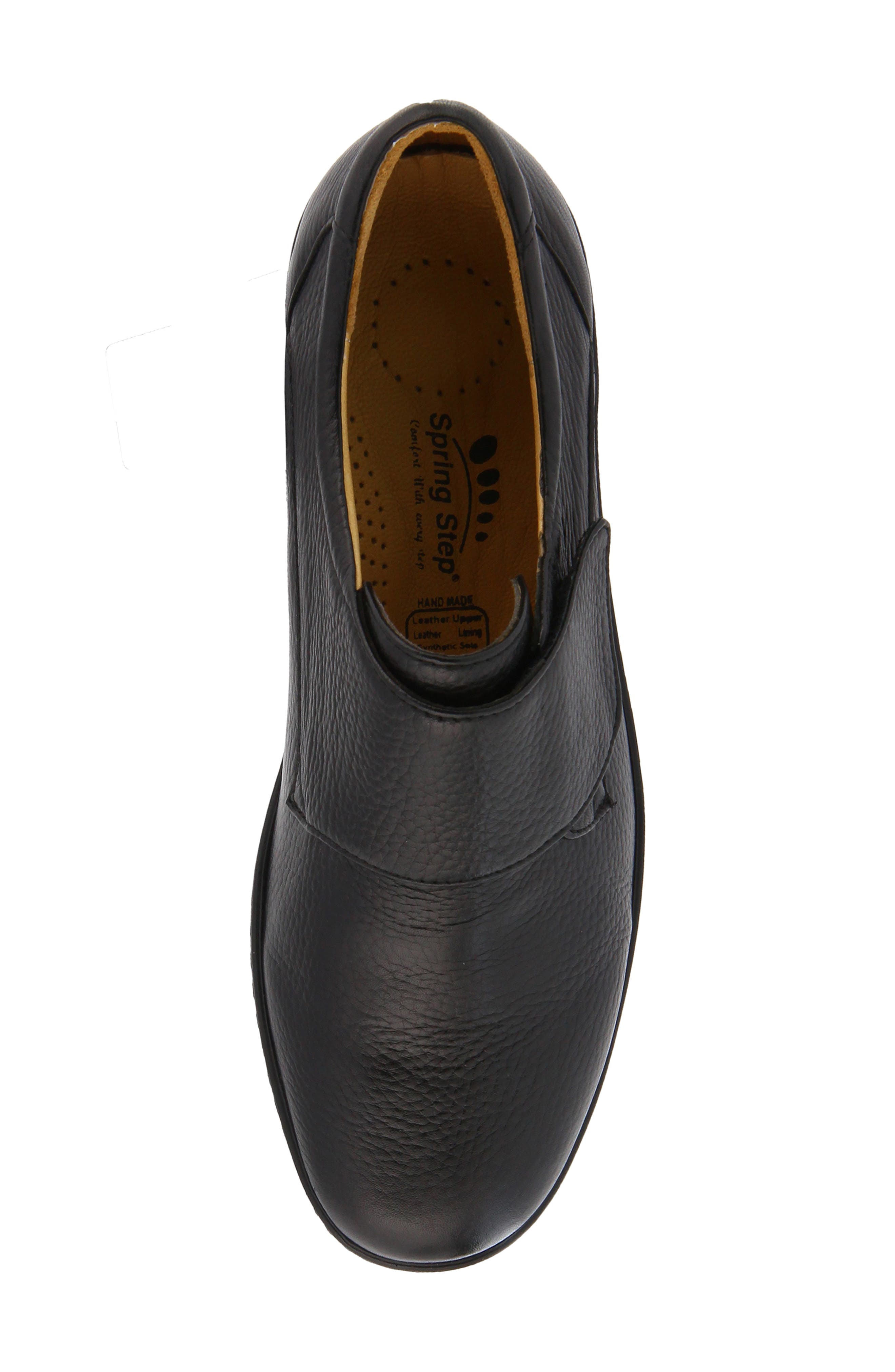 Corvo Ankle Slip-On Shoe, Alternate, color, BLACK
