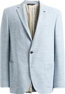 AllSaints Rudy Slim Fit Cotton Blend Sport Coat