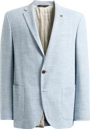 AllSaints Rudy Slim Fit Cotton Blend Sport Coat