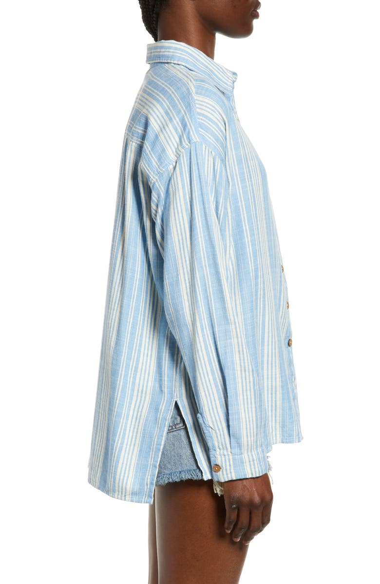 Billabong Women's In The Tide Stripe Woven Top, Alternate, color, 