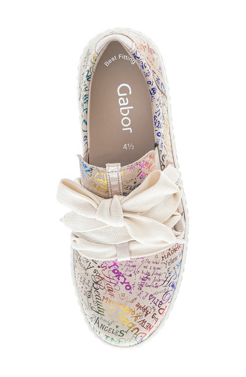 Gabor 23.333 Sneaker In Animal Print