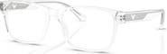 Emporio Armani 55mm Rectangle optical glasses