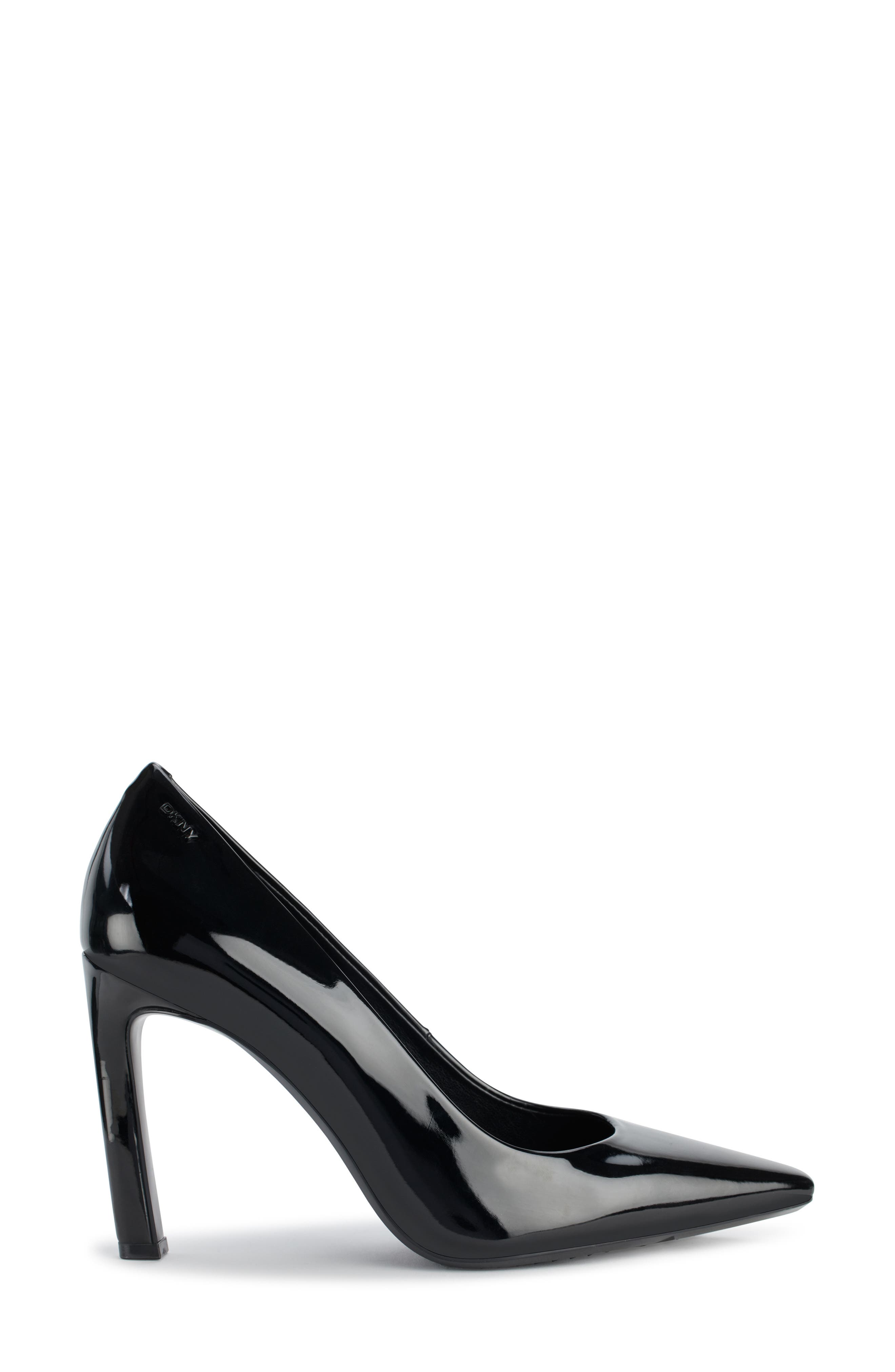 DKNY Chrystie Pointed Toe Pump, Alternate, color, Black