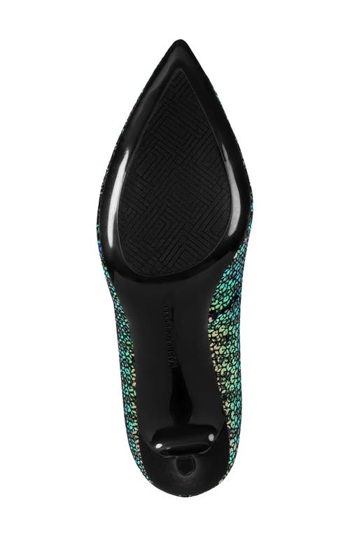 Karl Lagerfeld Paris Royale Sequin Pump In Black