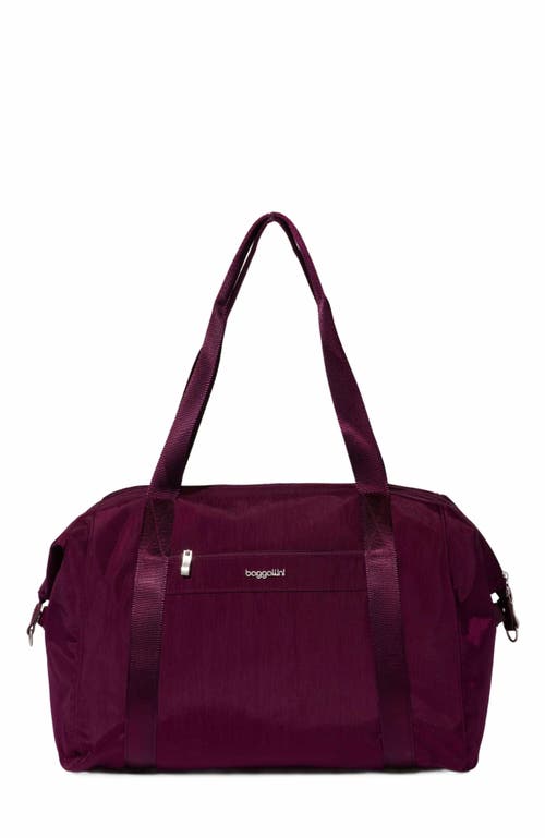 BAGGALLINI All Day Large Duffel Weekender Bag in Mulberry at Nordstrom