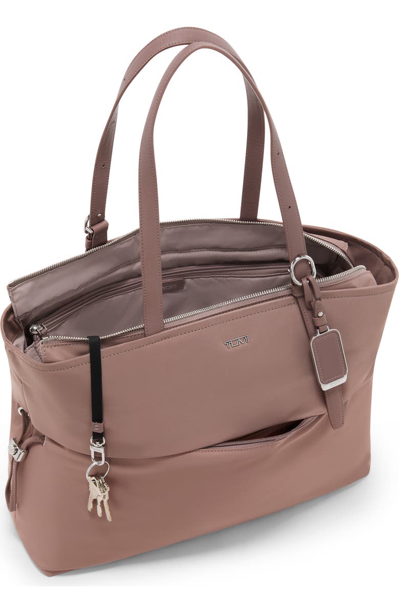 TUMI Voyageur Cam Large Tote Bag, Alternate, color, Light Mauve