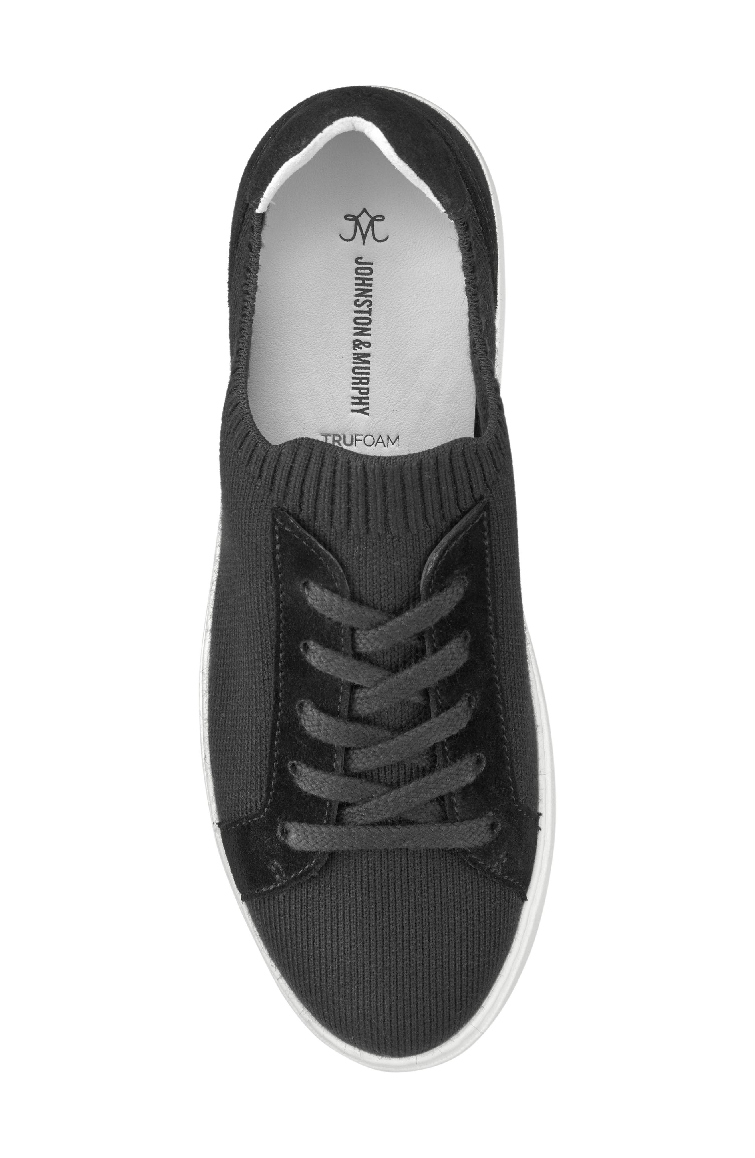 Johnston & Murphy Cammie Knit Sneaker, Alternate, color, 