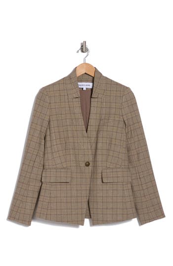 VERONICA BEARD VERONICA BEARD PLAID DICKEY JACKET