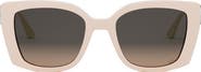 DIOR 30Montaigne S13I 53mm Square Sunglasses