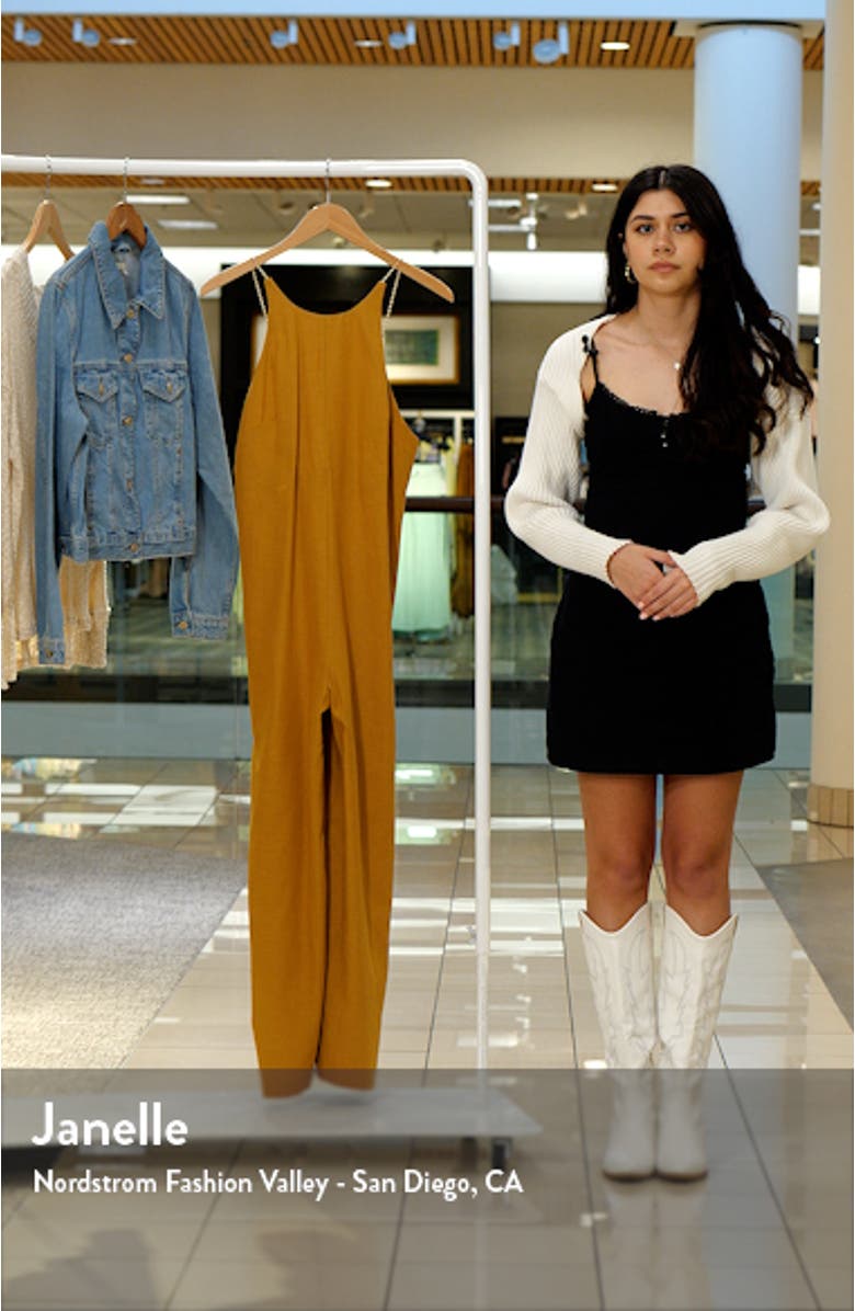 Open Back Crop Jumpsuit, sales video thumbnail