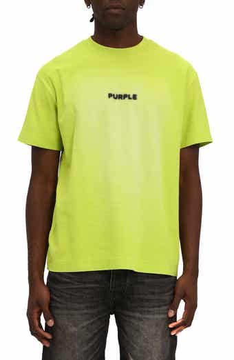 PURPLE BRAND Textured Jersey Graphic T-Shirt