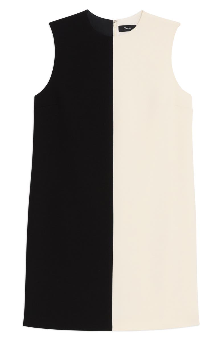 Theory Colorblock Sleeveless Shift Dress, Alternate, color, 
