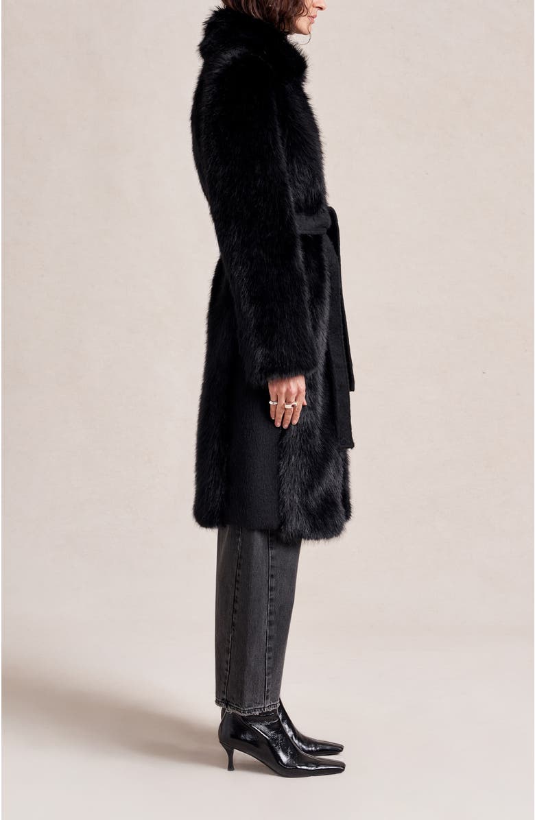 La Ligne Alpine Coat, Alternate, color, Black