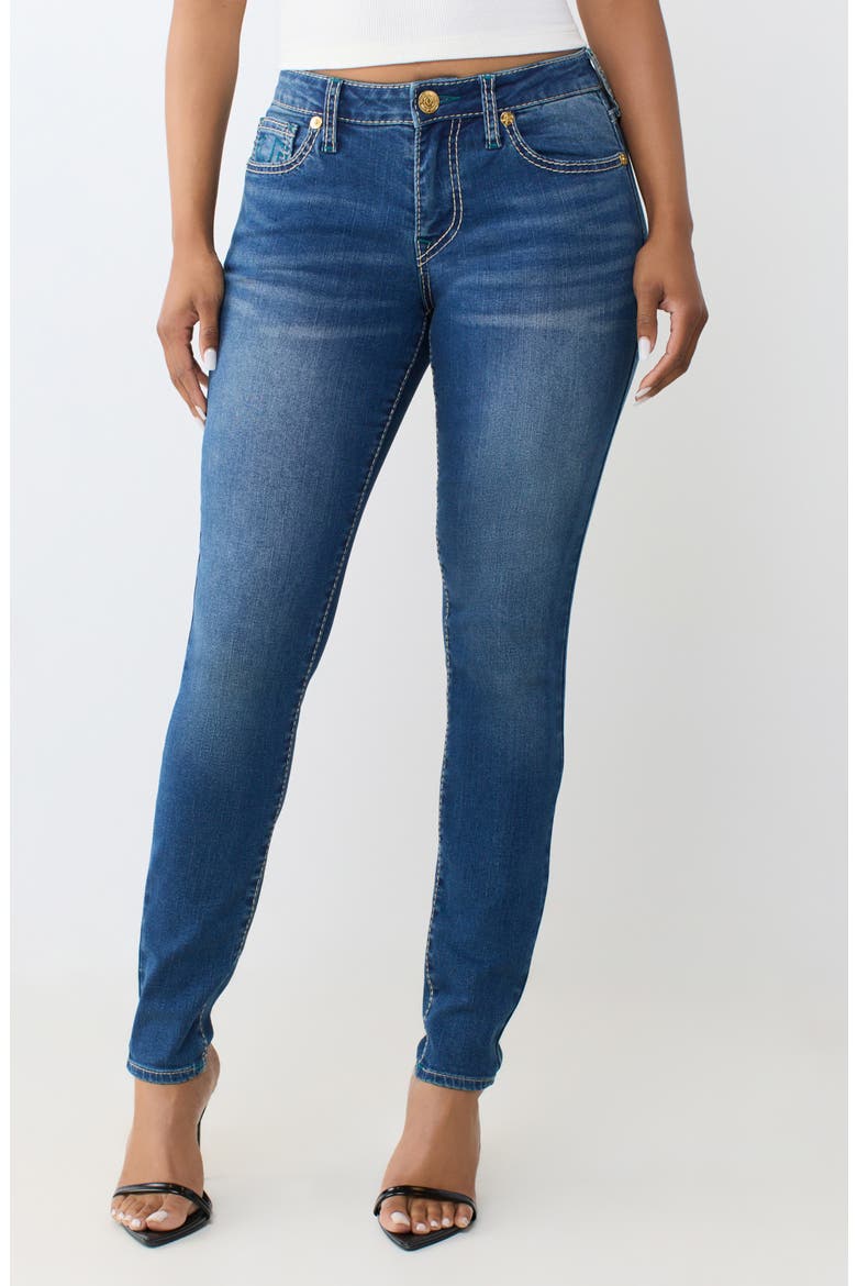 Jennie Big T Mid Rise Skinny Jeans, Main, color, MEDIUM OCEAN STORM WASH