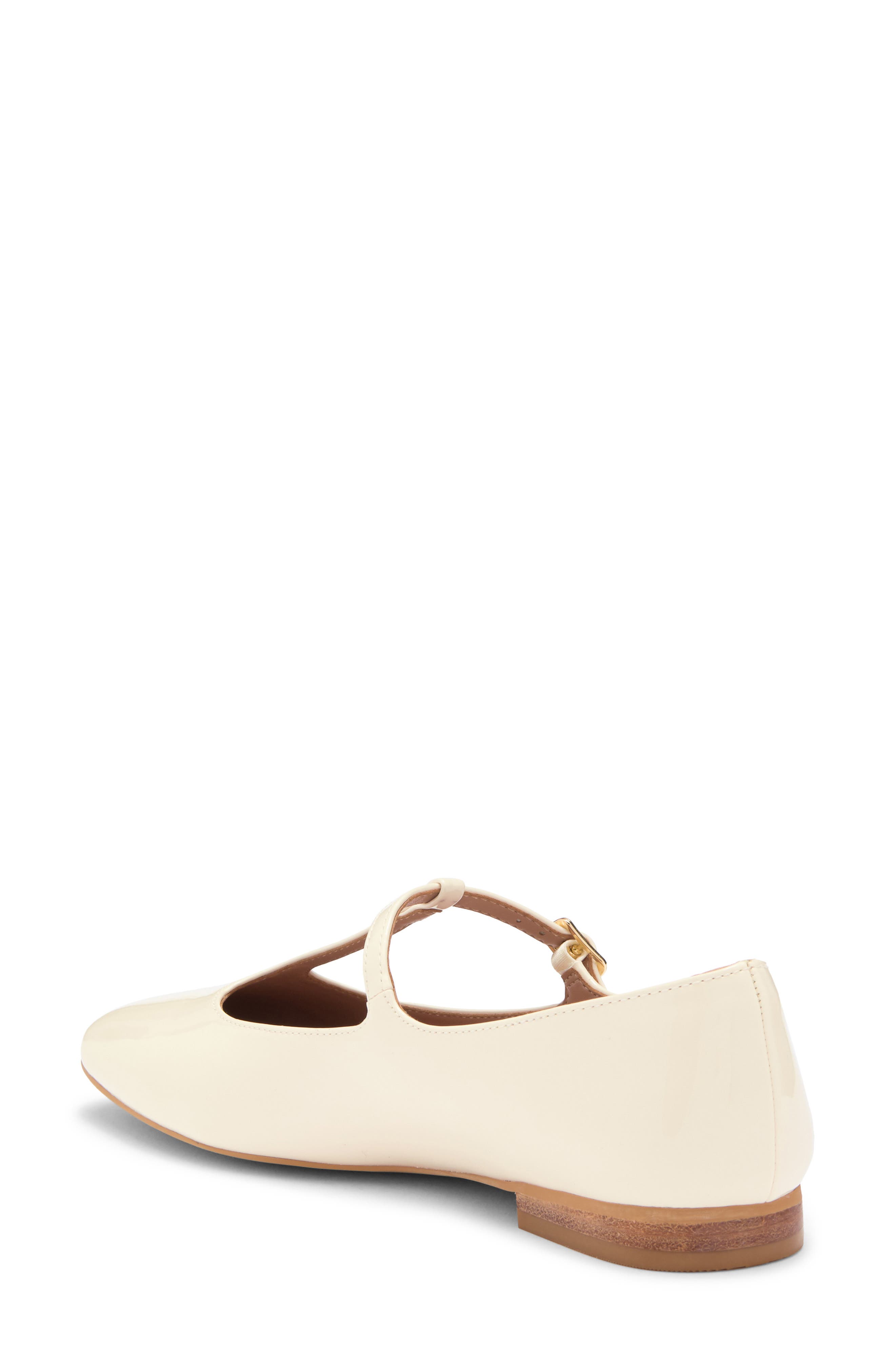 Linea Paolo Marla Mary Jane Flat, Alternate, color, Ivory