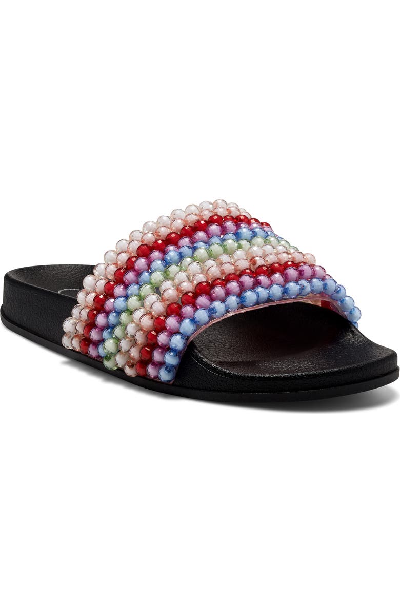 Jessica Simpson Saycie Beaded Slide Sandal, Main, color,