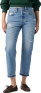 Levi's 501® Release Hem Crop Straight Leg Jeans