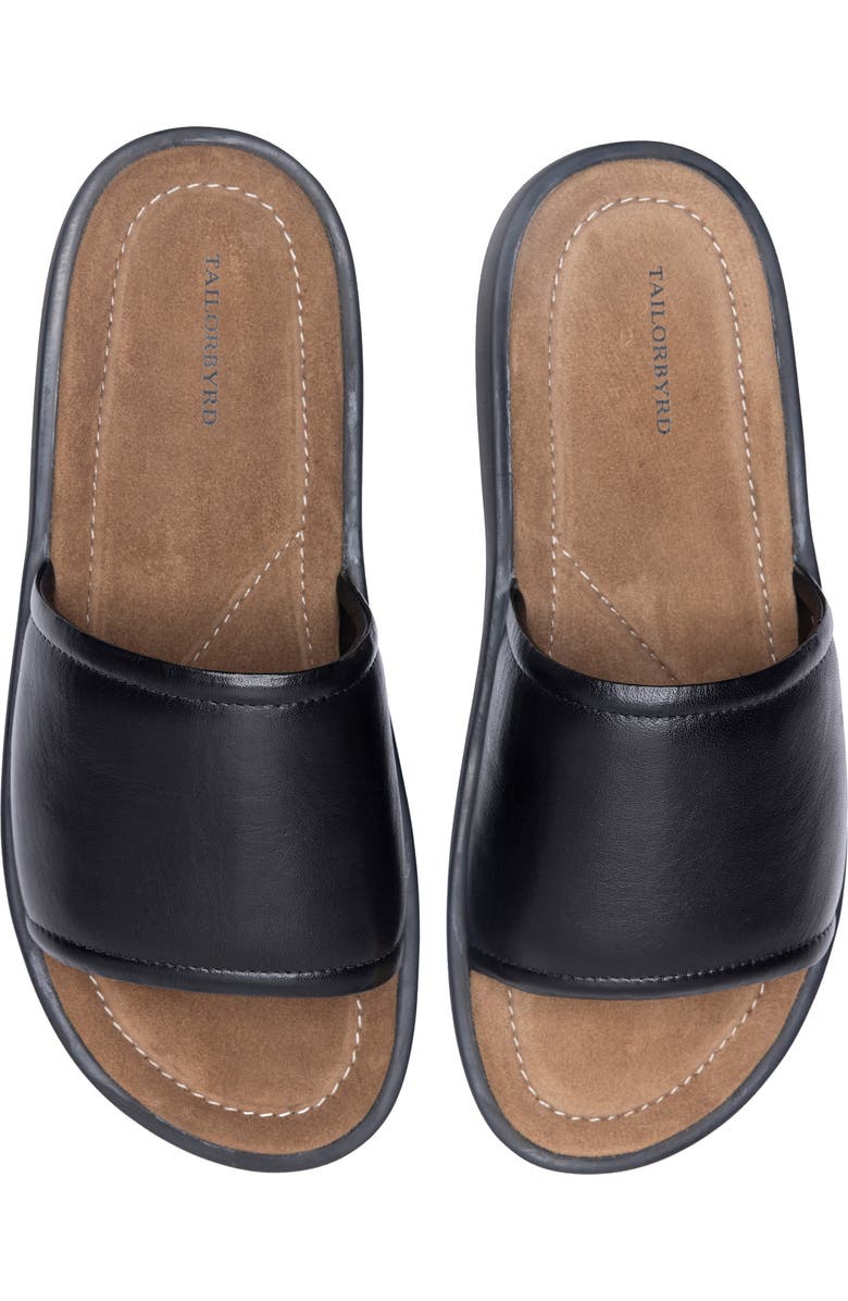 TailorByrd Bayport Slide Sandal, Alternate, color, Black