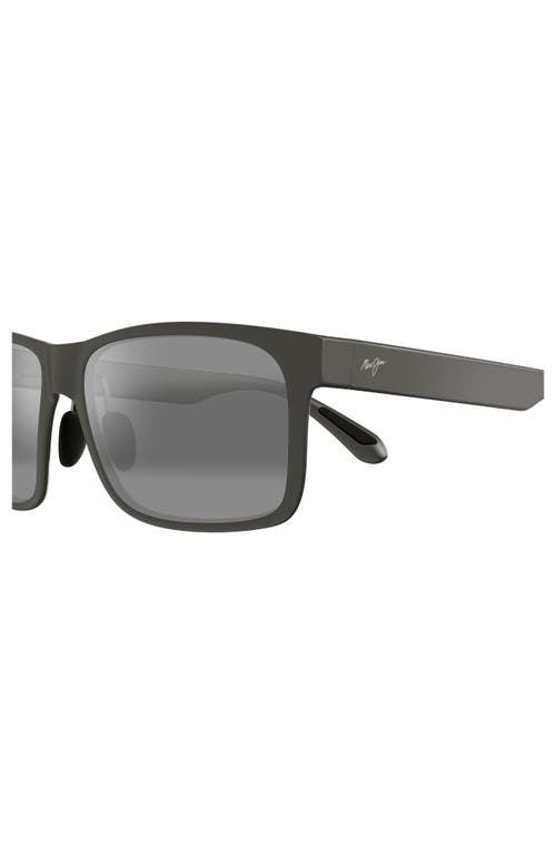 MAUI JIM MAUI JIM RED SANDS 59MM POLARIZEDPLUS2® SQUARE SUNGLASSES 