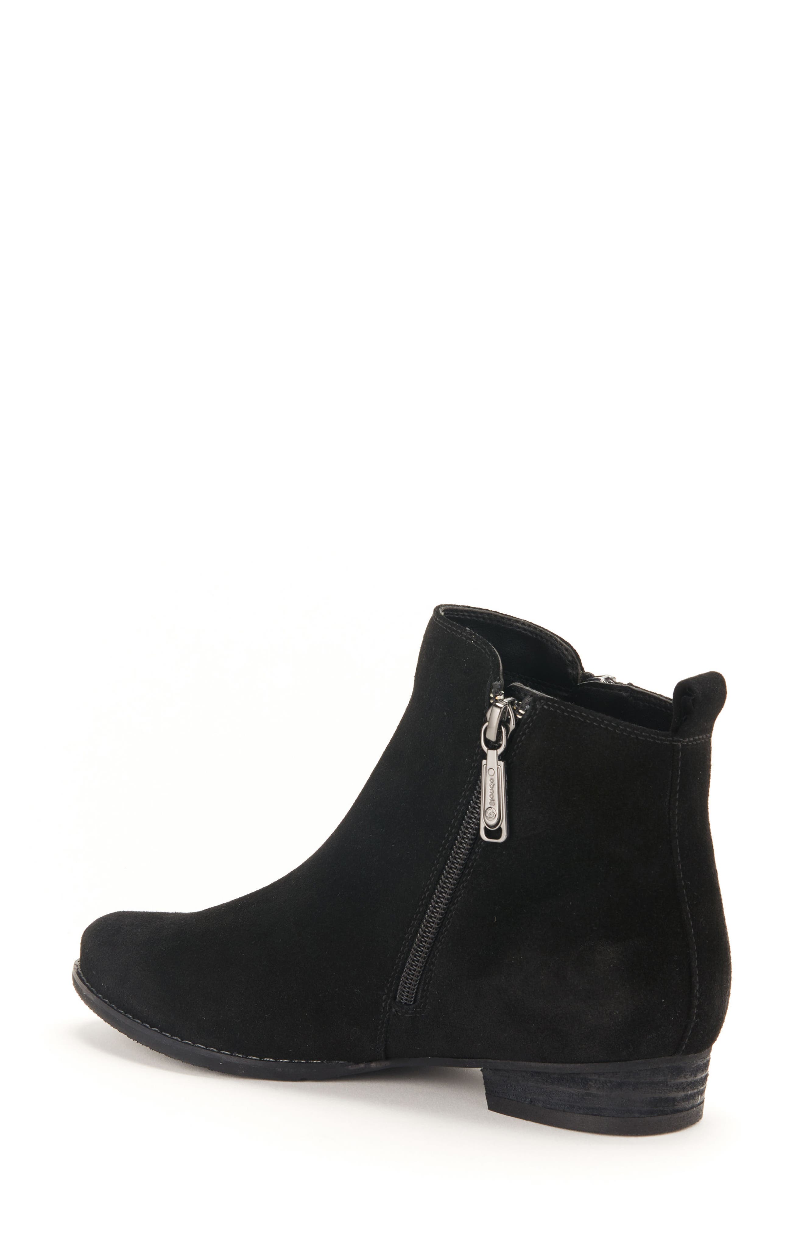 Lynne Waterproof Bootie, Alternate, color, BLACK SUEDE
