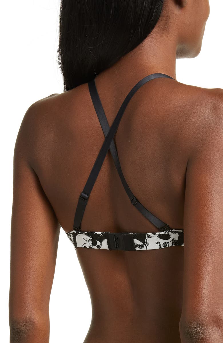 MeUndies FeelFree Lace Trim Triangle Bralette, Alternate, color, 