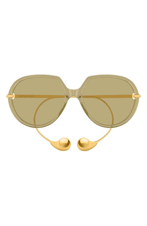 60mm Round Sunglasses