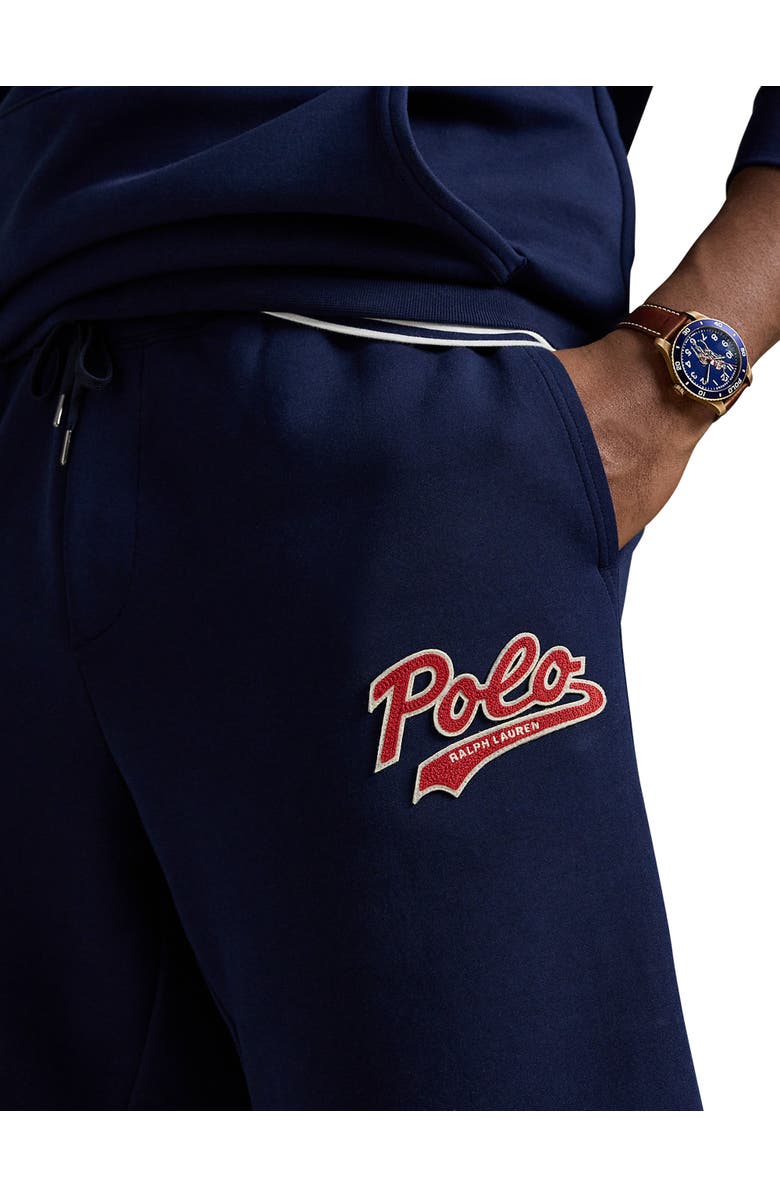 Polo Ralph Lauren Big & Tall Logo Double-Knit Shorts, Alternate, color, Cruise Navy