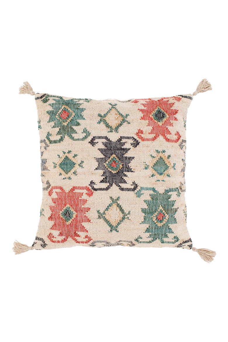Lenora Bohemian Pillow, Main, color, TEAL