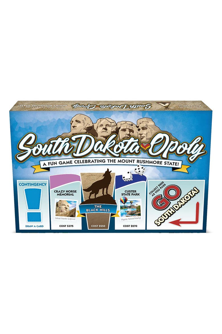 South Dakotaopoly Monopoly Board Game, Alternate, color, Multicolored