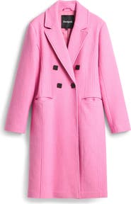 Desigual Double Breasted Overcoat
