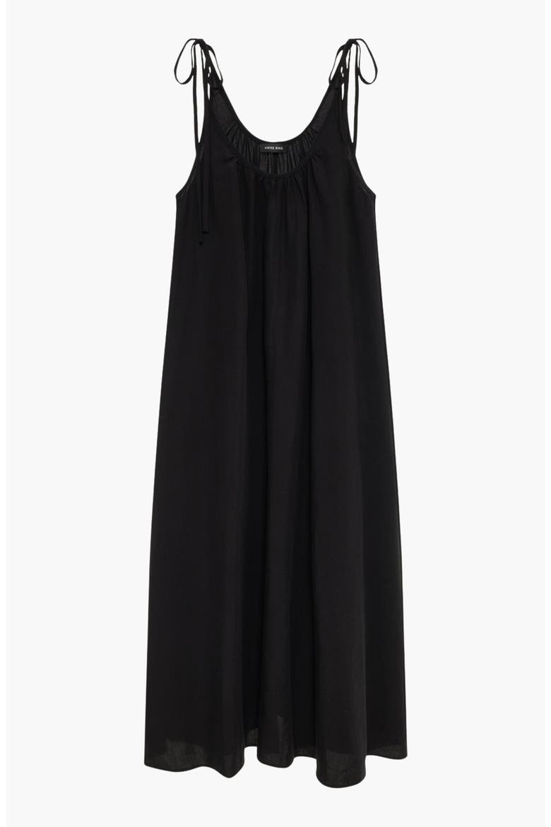 Flora Dress, Alternate, color, Black