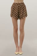 MAUDE CLUB Parker Polka Dot Shorts