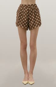 MAUDE CLUB Parker Polka Dot Shorts