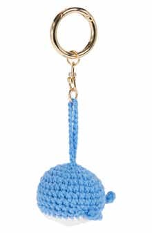 Leith Crochet Whale Bag Charm
