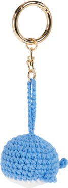 Leith Crochet Whale Bag Charm