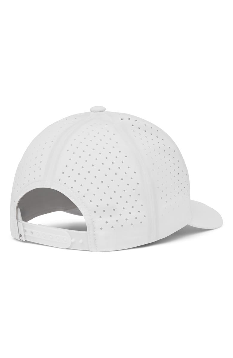 TravisMathew Ocean Vessel Snapback Baseball Cap, Alternate, color, White
