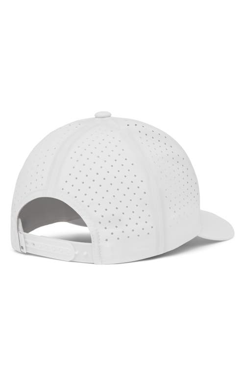 Travismathew Ocean Vessel Snapback Baseball Cap In White