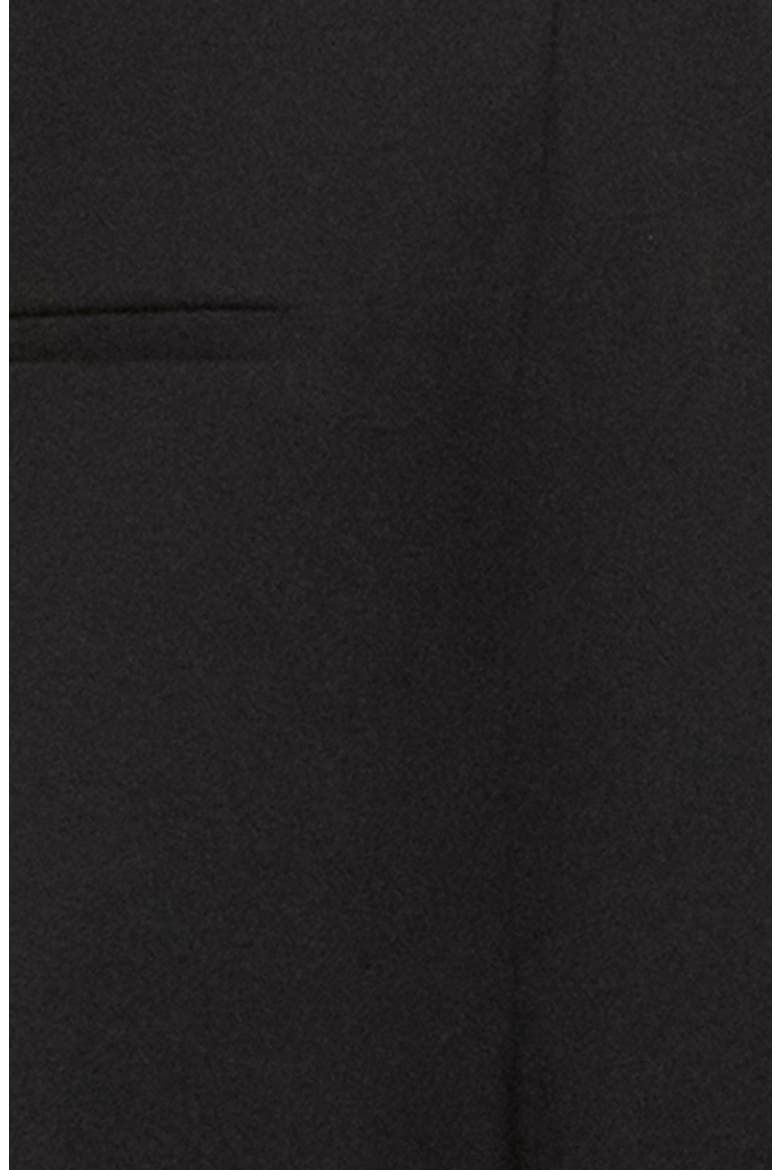 Wool Gabardine Bootcut Pants, Alternate, color, BLACK