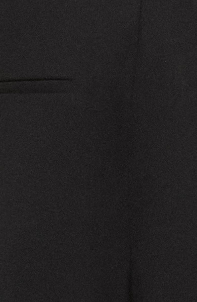 Helmut Lang Wool Gabardine Bootcut Pants, Alternate, color, Black